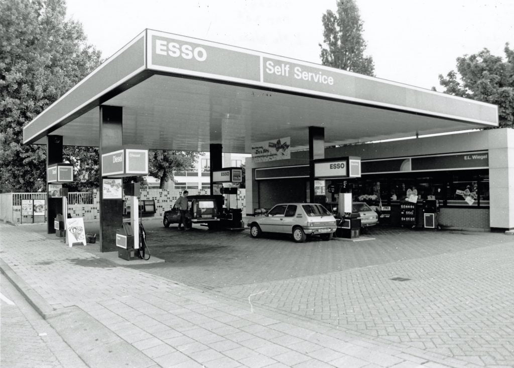Benzinestation in meppel